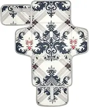 Reusable Diaper Changing pad with Tissue Pocket Portable Baby Changing pad for Girl & Boy
