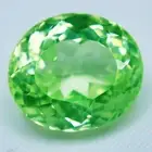 11.90 Ct Certified Natural Tsavorite Garnet Oval Shape Green Loose Gemstones