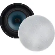Dayton Audio CC80TPW 8" 2-Way 70V In-Ceiling Speaker Pair