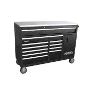 SP Tools Sumo Series Roller Cabinet - 12 Drawers & 1 Cupboard Black/Chrome