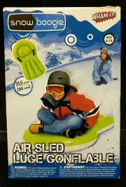 NEW In Box Wham It Snow Boogie Inflatable Air Sled 31.5" FREE SHIPPING A4-10
