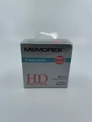 Memorex HD High Density 10 Pack 3.5” Computer Floppy Disks New & Sealed B1