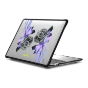 MacBook Pro 13-inch (M1 / M2 / Intel) Impact Case Chrome Rose Pattern
