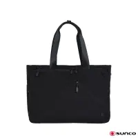 在飛比找博客來優惠-【SUNCO】日本進口 超輕量電腦托特包 手提肩背包- 黑色