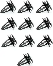 GUERBEIS 10pcs Parcel Shelf Clips Fit For MG ZS MG3 10116060 Rear Boot Load Cover String Cord Retainer Cord Clips Plastic Black OEM REF Luggage Shelf Clips