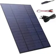 Solar Panel, 10W 5V DC Extended Solar Panel, Photovoltaic Solar Panel, Portable Solar Power Generation Panel for Camper, Car, Boat, Camping Shelter