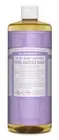 DR BRONNERS PURE CASTILE LIQUID SOAP 946ML LAVENDER / ORGANIC OILS