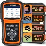 Foxwell NT630 Plus ABS Bleeding SRS SAS OBD2 Code Reader Scanner Diagnostic Tool