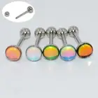 Stainless Steel Stud Piercing Jewelry Tongue Ring Tongue Piercings Body Jewelry