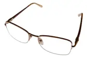 Chopard Women's Eyewear Rimless Rectangle Gold Plate Metal VCHC 072S. A39Y