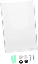 HOODANCOS 1Pc Wall Mounted Office File Holder Transparent Document Display Storage Box for Organizing Files Letters More Modern Design Space Saving for Office Home