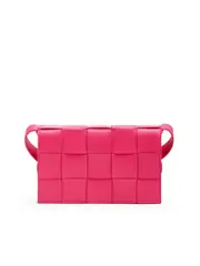 Bottega Veneta Cassette Bag in Cranberry