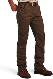 [ARIAT] Men's Rebar M5 Durastretch Washed Twill Dungaree Straight Leg Pant