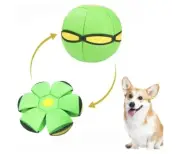 UFO Magic Ball,Portable Glowing Flying Toys Creative Fly Saucer Stomp Magic B...