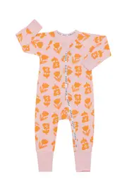 [Bonds] Bonds Newbies Wondercool Eyelet Zip Wondersuit Size: Newborn Newborn Multicolor