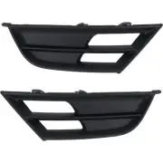 Pair Set of 2 Bumper Face Bar Grilles Front Driver & Passenger Side Left Right (for: Chrysler)