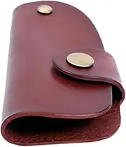 Gogogmee Household Key Storage Bag Compact Leather Key Waist Bag for Outdoor Use Lightweight Key Pouch for Organizing Car and House Keys Durable Design for Convenience