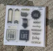 Close to My Heart Stamps D1572 MY LIFE CRICUT BUNDLE
