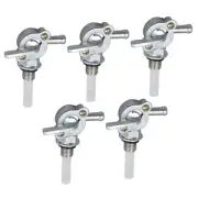 5pcs Gas Petcock Fuel Tank Fuel Tap Valve Shut Filter ON/OFF Switch Generator