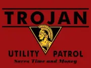 Trojan Utility Patrol Road Grader NEW Metal Sign: 12x16" Free Shipping