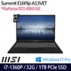 《MSI 微星》Summit E16Flip A13VET-233TW(16吋QHD+/i7-1360P/32G/1TB PCIe SSD/RTX4050)