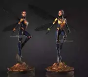 The Wasp Statue 3D Print Unpainted/Unassembled