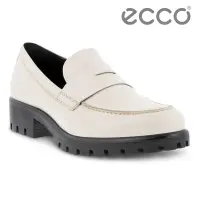 在飛比找Yahoo奇摩購物中心優惠-ECCO MODTRAY W 摩登正裝增高厚底樂福皮鞋 女鞋