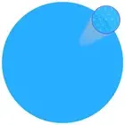 Floating Solar Pool Cover Blue 118 Inch PE Film Heat Retention Bubble Wrap