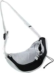 Dog Pouch Carrier | Puppy Carrier Purse with Storage Pocket - Adjustable Chest Holder, Safe Sling Bag Carrier for Carrying Small Dogs and Cats, Up to 6kg