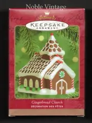 2000 Hallmark Keepsake Gingerbread Church - Ornament - 1A2