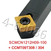 SCMCN1212H09-100 12x100mm Lathe Turni Tool +10PC CCMT09T308 BP010 Carbide insert