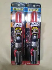 2 Disney Star Wars I Minute Light Sound Firefly Toothbrush Soft Darth Vader