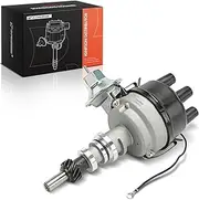 A-Premium Ignition Distributor with Cap and Rotor Compatible with Ford Mustang, E-100 E-200 E-300 Econoline, Bronco, Fairlane, Falcon, Gran Torino, P-100, Ranch Wagon & Mercury Caliente, Capri, Comet
