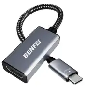 USB C to HDMI Adapter, USB Type-C to HDMI Adapter [Thunderbolt 3/4 1 Gray