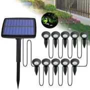 Solar Powered Spot Lights Wall Light Garden Outdoor Spot Light Lamp IP44 10 LED
