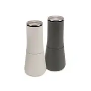 Joseph & Joseph Milltop Salt and Pepper Shaker Grider Mill Tableware Pair Grey
