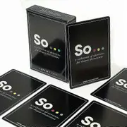 So... Cards: A Collection of Questions for Deeper Discussions