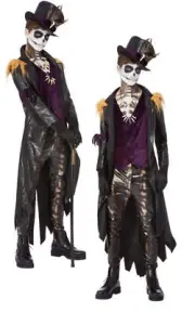 Deluxe Voodoo Witch Doctor Costume Mens Halloween Deluxe Fancy Dress