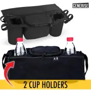BUGGY ORGANISER Storage Bag for Pram Pushchair Stroller Cup Holder Baby Travel