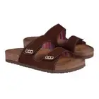NEW Women's Skechers Two Strap Sandals Brown Size 8 with Luxe Foam Soles