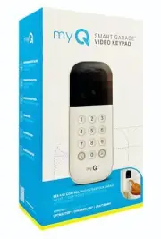 Chamberlain myQ Smart Garage Video Keypad - White - NEW
