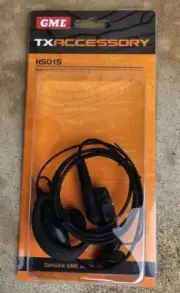 GME HS015 EARPIECE MICROPHONE WITH EARBUD SPEAKER FOR TX6160