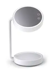 LEDlux Mecca LED Wireless Makeup Mirror Light in White