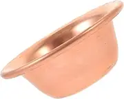 Zerodeko Copper Ritual Water Offering Bowl for Meditation Elegant Tibetan Buddhist Supplies Design for Ceremonies and Sacred Spaces