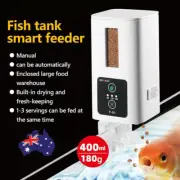 NEW Automatic Fish Feeder Intelligent Timing Aquarium Pet Feeding Food Dispenser