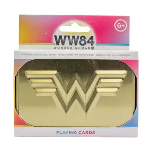 DC 神力女超人1984 黃金鐵盒撲克牌/WONDER WOMAN