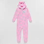 New Girls Squishmallows Union Suit Pajama Sleeper 6-14