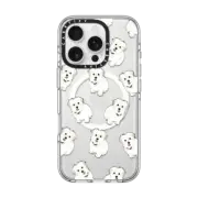 iPhone 16 Pro Clear Case MagSafe Compatible Elvis the Maltipoo