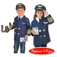 在飛比找PChome24h購物優惠-美國瑪莉莎 Melissa & Doug 機長服裝遊戲組