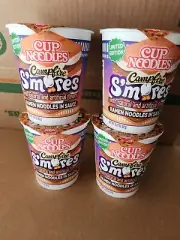 Nissin Ramen Smores Cup Noodles Unique Challenge Limited - 4 Cups